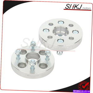 Xy[T[ yA1 "zC[Xy[T[4x100g^J[MR2tH[hGXR[gvEX}c_~A^ Pair 1" Wheel Spacers 4X100 For Toyota Corolla MR2 Ford Escort Prius Mazda Miata