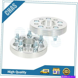 スペーサー （2）5x100ホイールスペーサー1インチのスバルインプレッサフォレスターレガシーbrz scion fr-s (2) 5x100 Wheel Spacers 1 inch For Subaru Impreza Forester Legacy BRZ Scion FR-S