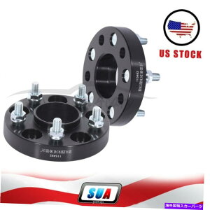 Xy[T[ 2PCS 1 "5x4.5?5x4.5 12x1.5q_C}c_ubNpX^bhzC[Xy[T[ 2pcs 1" 5x4.5 to 5x4.5 12x1.5 studs wheel spacers For Hyundai Mazda Black