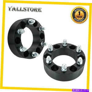 �X�y�[�T�[ 2pcs 6x5.5 | 50mm�z�C�[���X�y�[�T�[�A�_�v�^�[�u���b�Nfor Chevy Silverado Express 1500 2pcs 6x5.5 | 50mm Wheel Spacers Adapters Black for Chevy Silverado Express 1500�y���s�A���i�z