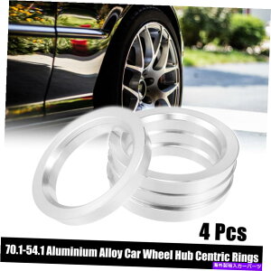 Xy[T[ 4PCS OD 70.1mmID 54.1mmA~jEACJ[nuZgbNOzC[Xy[T[ 4pcs OD 70.1mm to ID 54.1mm Aluminum Alloy Car Hub Centric Rings Wheel Spacer