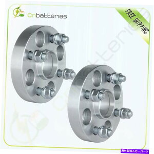 Xy[T[ 2PCS 1 "25mm4x100 12x1.5 4lugszC[Xy[T[2007-2020g^X 2Pcs 1" 25mm Thick 4x100 12x1.5 4Lugs Wheel Spacers 2007-2020 For Toyota Yaris