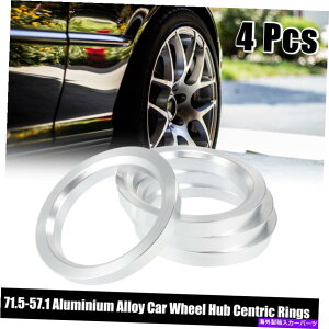 Xy[T[ 4PCS 71.5mm57.1mmA~jEJ[nuZgbNOzC[{AXy[T[ 4pcs 71.5mm to 57.1mm Aluminium Alloy Car Hub Centric Rings Wheel Bore Spacer