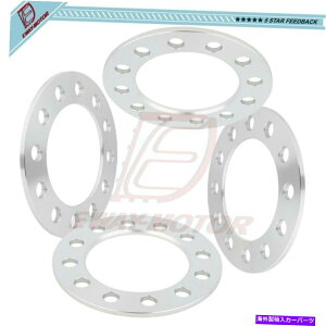 �X�y�[�T�[ 4PCS 6mm���j�o�[�T���z�C�[���X�y�[�T�[6x5.5�V�{���[�V���o���[�h1500�t�H�[�hF150 4Pcs 6mm Universal Wheel Spacers 6X5.5 For Chevrolet Silverado 1500 Ford F150�y���s�A���i�z