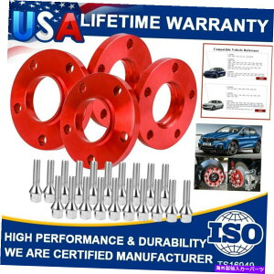 �X�y�[�T�[ 5x120�z�C�[���X�y�[�T�[�i2�j15mm���i2�j20mm BMW E46 E90 E91 E92�p�̊g���{���g�t�� 5x120 Wheel Spacers (2)15mm & (2)20mm WithExtended Bolts For BMW E46 E90 E91 E92�y���s�A���i�z