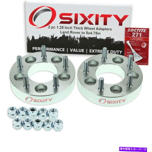 Xy[T[ 2PC 5x4.5 "5x4.75"zC[Xy[T[A_v^[1.25 "h[o[t[_[KHp 2pc 5x4.5" to 5x4.75" Wheel Spacers Adapters 1.25" for Land Rover Freelander kh