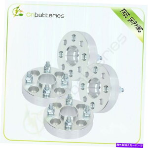 Xy[T[ 4 PCS 4x100 1.25 "zC[Xy[T[12x1.5tBbgtH[hLA}c_g^TCIVo[ 4 pcs 4x100 1.25" wheel spacers 12x1.5 Fits Ford Kia Mazda Toyota Scion silver