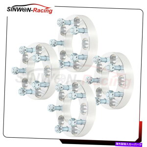 スペーサー 4PC 1 "厚さ1/2" 5x4.5ホイールスペーサーフォードエクスプローラーマーキュリーマウンテニア99-10 4Pc 1" thick 1/2" 5x4.5Wheel Spacers for Ford Explorer Mercury Mountaineer 99-10