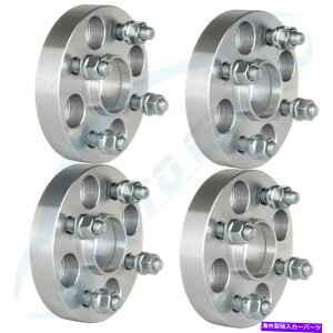 Xy[T[ 4PC 1 "25mm 4x100 12x1.5X^bhzC[Xy[T[A_v^[2007-2020g^X 4Pc 1" 25mm 4x100 12x1.5 Studs Wheel Spacers Adapter 2007-2020 For Toyota Yaris