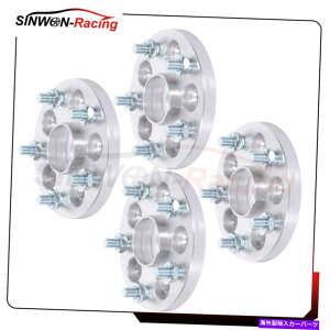 Xy[T[ 4PCS 15mm 5x100?5x4.5zC[Xy[T[12x1.25XoKV[1990-2016̃X^bh 4pcs 15mm 5x100 to 5x4.5 wheel spacers 12x1.25 studs For Subaru Legacy 1990-2016