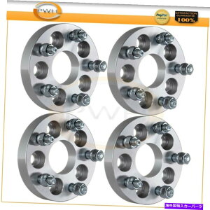 Xy[T[ 4PC 1 "25mm 5x1005x112zC[Xy[T[A_v^[12x1.5g^J[p 4Pc 1" 25mm 5x100 to 5x112 Wheel Spacers Adapters 12x1.5 For Toyota Corolla