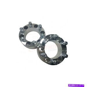 スペーサー ペア6 x 5.5ホイールスペーサー1.5 "14mmスタッド88-upシボレーシボレー1/2トンシルバラド Pair 6 x 5.5 Wheel Spacer 1.5" 14mm Stud 88-up Chevy Chevrolet 1/2 ton Silverado