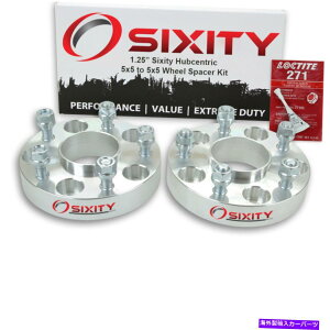 �X�y�[�T�[ 2PC 1.25 6�V�`�e�B�s�b�N�A�b�v�g���b�N�̂��߂̃n�u�Z���g���b�N�z�C�[���X�y�[�T�[SUV 5x5 TZ 2pc 1.25 Hubcentric Wheel Spacers for Sixity Pickup Truck SUV 5x5 tz�y���s�A���i�z