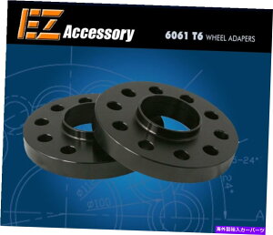�X�y�[�T�[ �u���b�N�r���b�g�n�u���S�z�C�[���X�y�[�T�[15mm�t�F���[�� Black Billet Hub Centric Wheel Spacers 15mm Ferrari�y���s�A���i�z