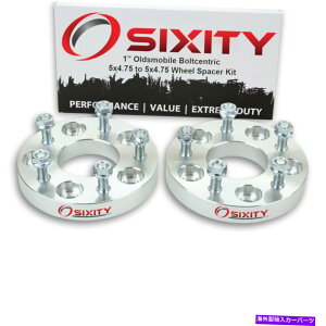 �X�y�[�T�[ 2PC 1 "Oldsmobile Cutlass Supreme Adapters Lugs 5x4.75 DH�p�z�C�[���X�y�[�T�[ 2pc 1" Wheel Spacers for Oldsmobile Cutlass Supreme Adapters Lugs 5x4.75 dh