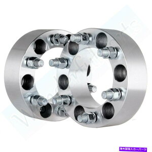 �X�y�[�T�[ �i2�j2 "50mm 6x5.5�z�C�[���X�y�[�T�[�A�_�v�^�[14x1.5 1988-1999 GMC K1500�̃X�^�b�h (2) 2" 50mm 6x5.5 Wheel Spacers Adapters 14x1.5 Studs For 1988-1999 GMC K1500