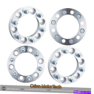 Xy[T[ GMCp4PCSzC[Xy[T[A_v^[́A6̃OsbNAbvׂĂɓK܂1 "6x5.5" 12x1.5 4PCS Wheel Spacers Adapters for GMC fits all 6 lug pickups 1" 6X5.5" 12x1.5