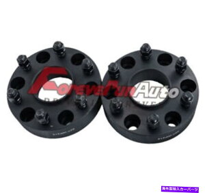 Xy[T[ 2PCS 6x5.5 1.5 "ubNnuSzC[Xy[T[A_v^[g^FJN[U[ɓK 2Pcs 6x5.5 1.5" Black Hub Centric Wheel Spacers Adapters fits Toyota FJ Cruiser