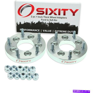 Xy[T[ 2pc 5x4.5 "5x5.5"zC[Xy[T[A_v^[1 "tH[hAerostaruRII GQ 2pc 5x4.5" to 5x5.5" Wheel Spacers Adapters 1" for Ford Aerostar Bronco II gq