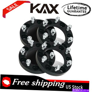 Xy[T[ 4PCSzC[Xy[T[A_v^[6x5.5?6x5.5 "1" |g^^R}pX^bh12x1.5X^bh 4pcs Wheel Spacers Adapters 6x5.5 to 6x5.5" 1" |12x1.5 Studs For Toyota Tacoma