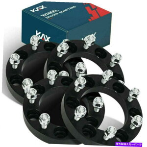 Xy[T[ 4PCSzC[Xy[T[A_v^[6x5.5?6x5.5 "1" |g^^R}pX^bh12x1.5X^bh 4pcs Wheel Spacers Adapters 6x5.5 to 6x5.5" 1" |12x1.5 Studs For Toyota Tacoma