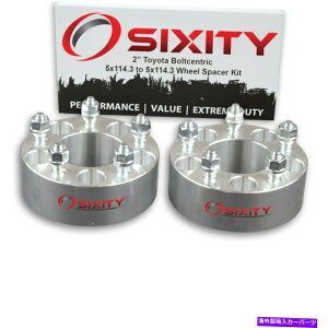 Xy[T[ 2PC 2 "g^^R}gbNA_v^[OX^bh5x114.3 VTpzC[Xy[T[ 2pc 2" Wheel Spacers for Toyota Tacoma Truck Adapters Lugs Studs 5x114.3 vt