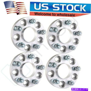 Xy[T[ 4x 1 "25mm5x4.5 5x114.3nuVVq_C}c_̃nuzC[Xy[T[ 4X 1" 25mm Thick 5x4.5 5x114.3 Hub Wheel Spacers For Mitsubishi Hyundai Mazda