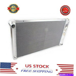 Radiator Chevy/GMC/Cadillac/Buick Truck Cars 1967-1980 28 �R�A3��A���~�j�E�����W�G�[�^�[ Chevy/GMC/Cadillac/Buick Truck Cars 1967-1980 28 Core 3 Row Aluminum Radiator�y���s�A���i�z