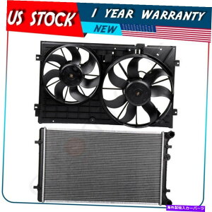 Radiator 2003 2004 2005 2006tHNX[QSt̗pt@ƃWG[^[AZu Cooling Fan and Radiator Assembly For 2003 2004 2005 2006 Volkswagen Golf