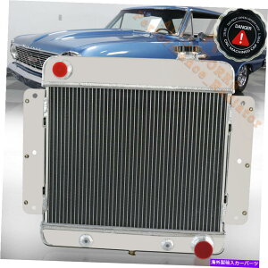 Radiator CC255 3��A���~�j�E�����W�G�[�^�[1962-1967�V�{���[�m���@�V�F�r�[II V8 1965 CC255 3 Row Aluminum Radiator For 1962-1967 Chevrolet Nova Chevy II V8 1965�y���s�A���i�z