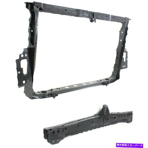 Radiator 2���W�G�[�^�[�̐V�����Z�b�g�́A�g���^RAV4 TO1225257�Ato1229100�y�A�̃R�A���T�|�[�g���Ă��܂� New Set of 2 Radiator Supports Core for Toyota RAV4 TO1225257, TO1229100 Pair