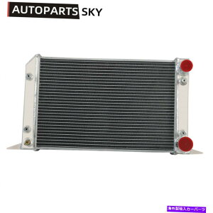 Radiator 3A~jEWG[^[VW Scirocco Pro Stock Style 17-7/8 "x 12 ''RAɓK܂ 3 Row Aluminum Radiator Fits VW Scirocco Pro Stock Style 17-7/8" x 12'' Core
