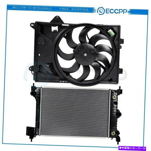 Radiator 2012 2013 2014 2015-2018�V�{���[�\�j�b�N�̓d�C���W�G�[�^�[��p�t�@���L�b�g Electric Radiator Cooling Fan Kit For 2012 2013 2014 2015-2018 Chevrolet Sonic�y���s�A���i�z
