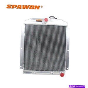 Radiator 5100�A���~�j�E�����W�G�[�^�[�t�B�b�g�V�{���[�V�{���[�g���b�N�x�O47-54 3row at Spawon 5100 Aluminum Radiator Fit Chevy Chevrolet Truck Suburban 47-54 3Row AT SPAWON�y���s�A���i�z