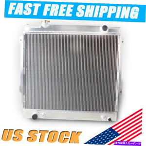 Radiator 1ROW 1995�N����2004�N�̃g���^�^�R�}2.4L 2.7L 3.4L L4 V6�̂��ׂẴA���~�j�E�����W�G�[�^�[ 1Row All Aluminum Radiator For 1995-2004 Toyota Tacoma 2.4L 2.7L 3.4L L4 V6