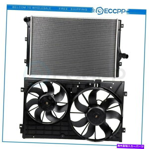 Radiator 2007N2009ÑWG[^[pt@Lbg2009tHNX[QEOS 2008-2009AEfBTT Radiator Cooling Fan Kit For 2007 2008 2009 Volkswagen Eos 2008-2009 Audi TT