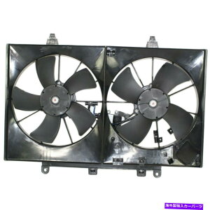 Radiator �C���t�B�j�e�BM35 M45 3.5L 4.5L�̂��߂̐V�������[�^�[�t���f���A�����W�G�[�^�[��p�t�@�� Dual Radiator Cooling Fan w/ Motor NEW for Infiniti M35 M45 3.5L 4.5L�y���s�A���i�z