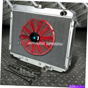 Radiator 3A~jEWG[^[+1x 16 "t@bh67-70tH[h}X^O/N[K[XR-7 V8 3-ROW ALUMINUM RADIATOR+1X 16"FAN RED FOR 67-70 FORD MUSTANG/COUGAR XR-7 V8