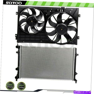 Radiator ���W�G�[�^�[�Ɨ�p�t�@���L�b�g�t�B�b�g2011 2012 2013�t�H���N�X���[�Q���W�F�b�^ Radiator and Cooling Fan Kit Fit For 2011 2012 2013 Volkswagen Jetta�y���s�A���i�z