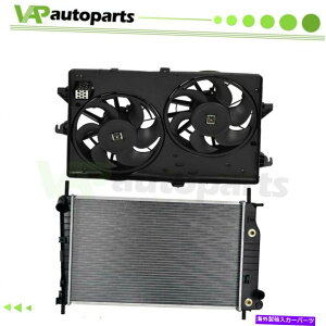 Radiator N[K[~XeB[NtH[h̗֊ŝ߂̃WG[^[Ɨpt@Lbg Radiator and Cooling Fan Kit For Mercury Cougar Mystique Ford Contour