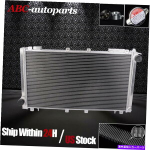 Radiator 3ROWStA~jEWG[^[tBbg1990-1994 91 92 93XoKV[^[{iMTj 3Rows Full Aluminum Radiator Fit For 1990-1994 91 92 93 Subaru Legacy Turbo (MT)