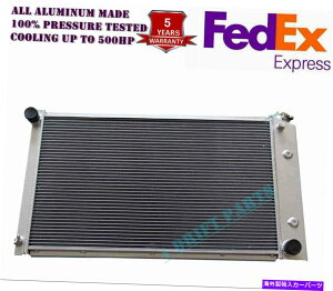 Radiator ׂẴA~jEWG[^[tBbgxGA/}u/VFxx[XZ_1986-90 28 "RA All ALUMINUM RADIATOR FIT Bel Air/Malibu/Chevelle Base Sedan 1986-90 28" Core