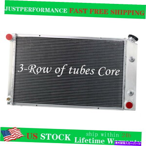 Radiator 1970-1981 1978�|���e�B�A�b�N�t�@�C�A�[�o�[�h/�g�����XAM V8 I6 3.8L��3��A���~�j�E�����W�G�[�^�[ 3 Row Aluminum Radiator For 1970-1981 1978 Pontiac Firebird/Trans Am V8 I6 3.8L�y���s�A���i�z