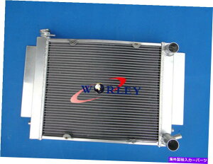 Radiator Mazda RX2 RX3 RX4 RX5 RX7 69-83 S1 S2�̃q�[�^�[�z�[�X�̃A���~�j�E�����W�G�[�^�[ Aluminum Radiator for MAZDA RX2 RX3 RX4 RX5 RX7 69-83 S1 S2 with heater hose�y���s�A���i�z