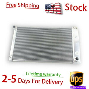 Radiator 1979-81�|���e�B�A�b�N�t�@�C�A�o�[�h�g�����XAM V8 4.9L 5.0L 6.6L�A���~�j�E��3�񃉃W�G�[�^�[ For 1979-81 Pontiac Firebird Trans Am V8 4.9L 5.0L 6.6L Aluminum 3-Row Radiator�y���s�A���i�z