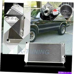 Radiator 26.3 1986�N����2005�N�̃V�{���[S10 LS SWAP 2004 1826�̃��C�h�R�A3ROW�A���~�j�E�����W�G�[�^�[ 26.3 Wide Core 3Row Aluminum Radiator For 1986-2005 Chevy S10 LS Swap 2004 1826�y���s�A���i�z
