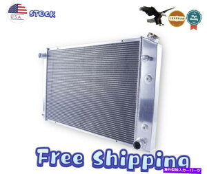 Radiator 73-87̃V{[gbNC/KsbNAbvC10 C20 C30 BLAZER GMCA~jE3񃉃WG[^[ For 73-87 Chevy Truck C/K Pickup C10 C20 C30 Blazer GMC Aluminum 3 Rows Radiator