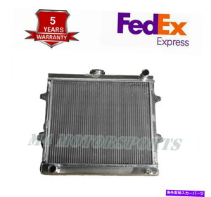 Radiator 1984-1995��3�񃉃W�G�[�^�[�g���^�s�b�N�A�b�v4runner 2.4L 22R/22R-E���[�^�[�A���~�j�E�� 3 Row Radiator For 1984-1995 Toyota Pickup 4Runner 2.4L 22R/22R-E Motor Aluminum�y���s�A���i�z