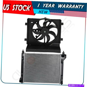 Radiator 2013 2014 2015 2016-2018YZg̗pt@ƃWG[^[AZu Cooling Fan and Radiator Assembly For 2013 2014 2015 2016-2018 Nissan Sentra