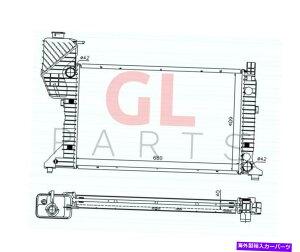Radiator ZfXxcXv^[1995-2000WG[^[GWp9015002400V FOR MERCEDES BENZ SPRINTER 1995-2000 Radiator Engine Cooling 9015002400 New